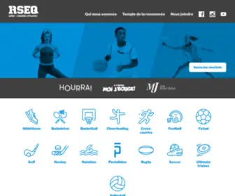 RseqQca.com(RSEQ-QCA | Sport éducation fierté) Screenshot