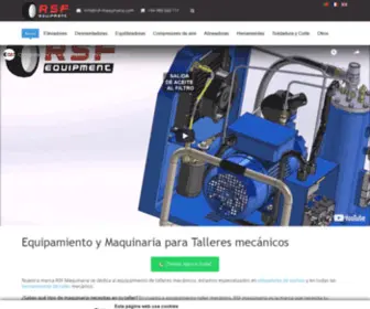 RSF-Maquinaria.com(Equipamiento) Screenshot