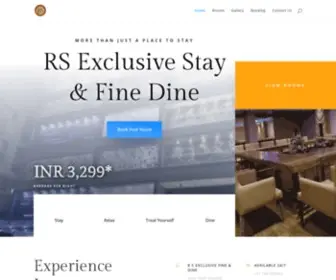 Rsfinendine.com(R S Exclusive Fine & Dine Akola) Screenshot