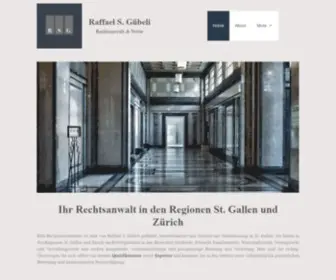 RSG-Law.ch(Gallen und Zürich) Screenshot