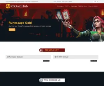 Rsgoldhub.com(RSGoldHub Sale Cheap Runescape Gold) Screenshot