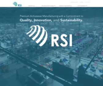 Rsiapparel.com(Reliable Source Industrial (RSI)) Screenshot