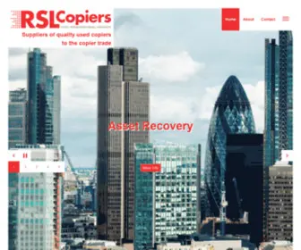 RSlcopiers.co.uk(RSL Copiers Ltd) Screenshot