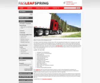 Rsleafspring.com(TRUCK SUSPENSION KITS) Screenshot