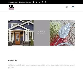 Rslinc.com(RSL Doorglass) Screenshot