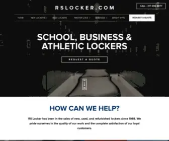 Rslocker.com(Buy New or Used Lockers) Screenshot