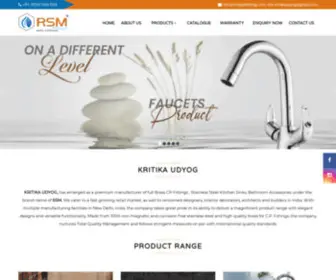 RSmbathfitting.com(Bathroom Fittings Accessories) Screenshot