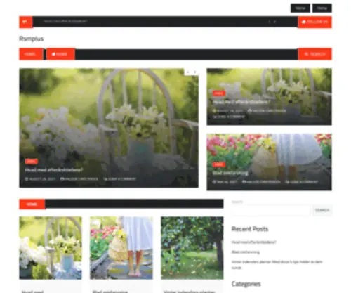 RSMplus.dk(Hjemmeside hosting) Screenshot