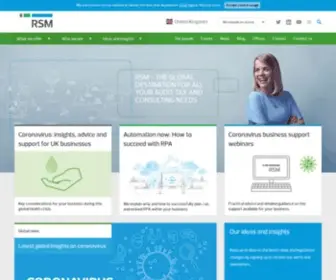 Rsmuk.com(RSM UK) Screenshot