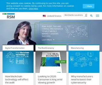 Rsmus.com(RSM US LLP) Screenshot