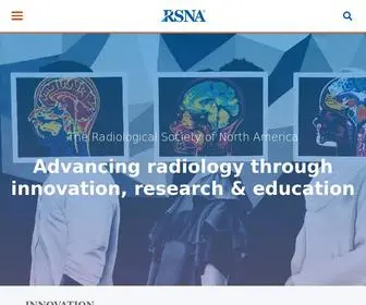 Rsna.org(The Radiological Society of North America (RSNA)) Screenshot