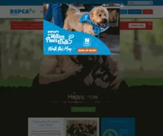 RSpcaqLd.org.au(Adopt a Pet) Screenshot