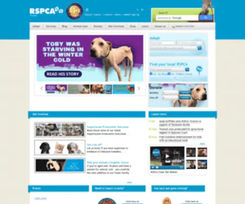 RSpcavic.org.au(RSPCA Victoria) Screenshot