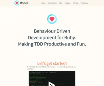 Behaviour Driven Development for Ruby
