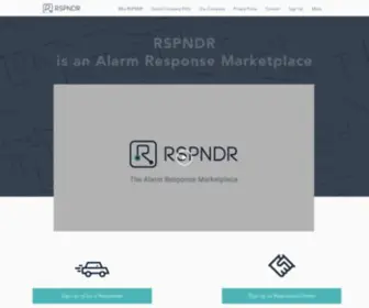 RSPNDR.io(The Alarm Response Marketplace) Screenshot