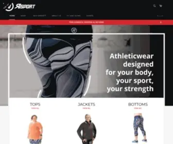 Rsportlife.com(Athena and Plus Size Activewear (Sizes L) Screenshot