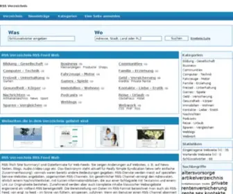 RSS-Feed-Web.de(RSS Feed Web) Screenshot