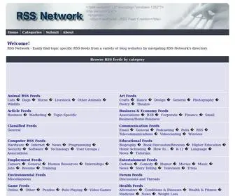 RSS-Network.com(RSS Network) Screenshot