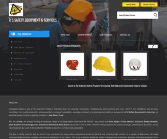 Rssafetyequipment.com(R S SAFETY EQUIPMENT & SERVICES) Screenshot