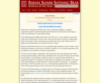 RSSB-Dera.net(Radha Soami Satsang Beas) Screenshot