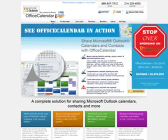 RSscalendar.com(Outlook shared calendar software alternative to exchange) Screenshot