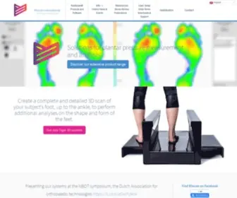 RSscan.com(Dynamic Pressure Measurements and Orthotic Insoles) Screenshot