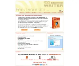 RSSchannelwriter.com(RSS Channel Writer) Screenshot