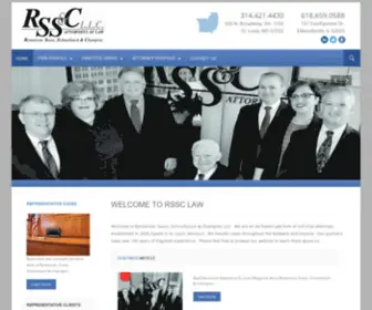 RSSclaw.com(St Louis Legal Firm) Screenshot