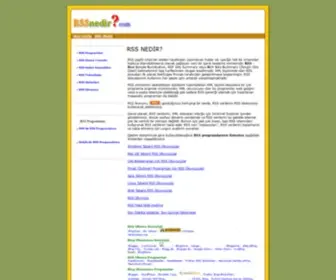 RSsnedir.com(RSS) Screenshot