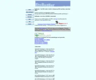 RSsreader.com(RSsreader) Screenshot