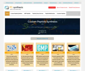 RSSYNthesis.com(RS Synthesis) Screenshot