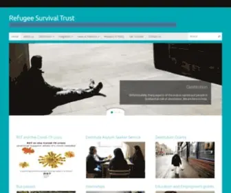 RST.org.uk(We support refugees and asylum seekers in Scotland to find a route out of poverty and to connect with other people in the community) Screenshot