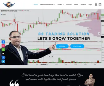 RStradingsolution.com(RS TRADING SOLUTION) Screenshot