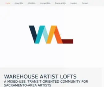 RStreetwal.com(Warehouse Artist Lofts) Screenshot