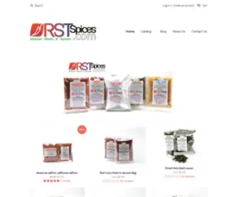 RSTspices.com(RSTSpices Shop) Screenshot