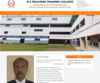 RSTTC.org(R S Teachers Training College) Screenshot