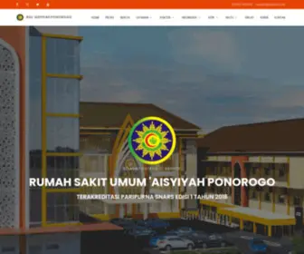 Rsuaisyiyahponorogo.com(RSU 'Aisyiyah Ponorogo) Screenshot