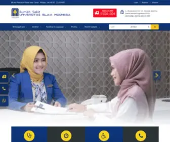 Rsuii.co.id(Rumah Sakit UII) Screenshot