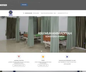 Rsumuhammadiyahsumut.or.id(RSU Muhammadiyah Sumatera Utara) Screenshot