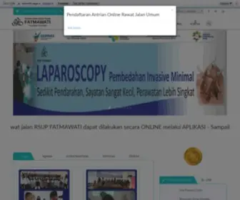 Rsupfatmawati.id(RSUP Fatmawati) Screenshot