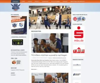 RSV-Basketball.de(RSV Eintracht Basketball) Screenshot