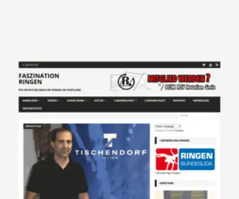 RSV-Greiz.de(RSV Rotation Greiz die Ringer im Vogtland) Screenshot