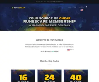 Rsvoid.com(RuneCheap your source of cheap Runescape membership) Screenshot