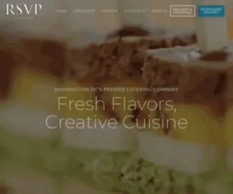 RSVpcatering.com(Washington DC Caterer For Weddings) Screenshot