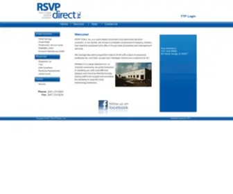 RSVpdirect.net(RSVP Direct Inc) Screenshot