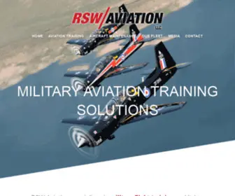 Rswaviation.com(Military Pilot Training) Screenshot