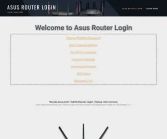 RT-Routerasus.com(Asus router login web address) Screenshot