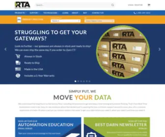 Rtaautomation.com(Real Time Automation) Screenshot