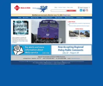 Rtarelaxandride.com(RTA offers Middle Tennesseans transportation solutions) Screenshot