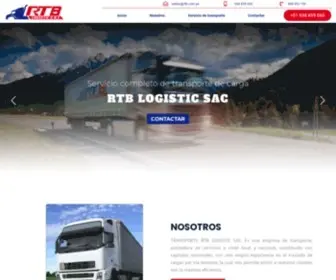 RTB.com.pe(Transporte RTB Logistic SAC) Screenshot